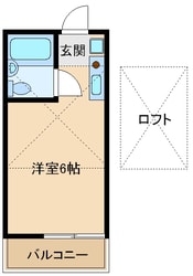 クレセントハイツ学園西の物件間取画像